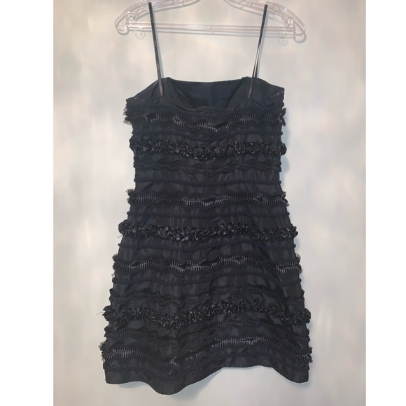 Strapless black mini dress - Picture 5 of 5